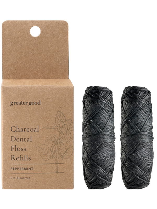Picture of Charcoal Dental Floss Refills with Natural Peppermint Flavor
