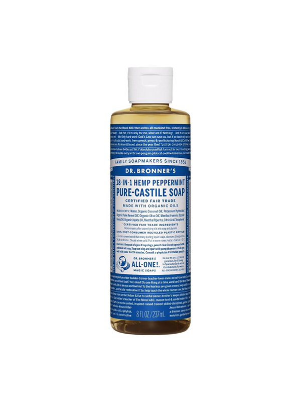 Picture of Peppermint Pure-Castile Liquid Soap - 237 ml