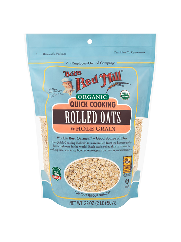 Picture of Organic Quick Cooking Rolled Oats - 907 g