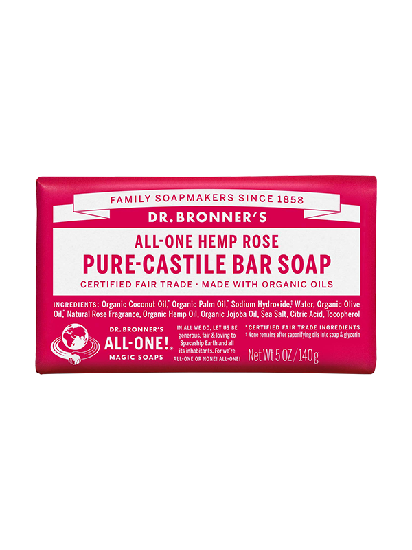 Picture of Rose Pure-Castile Bar Soap - 140 g