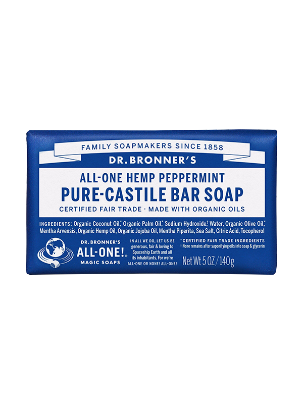 Picture of Peppermint Pure-Castile Bar Soap - 140 g