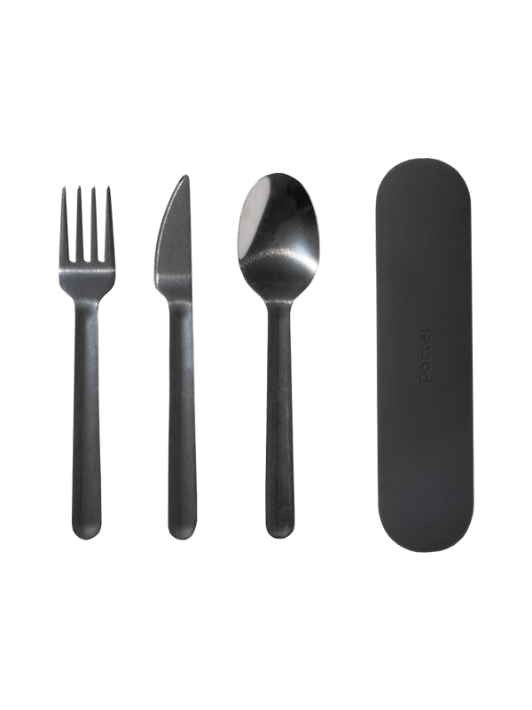 Picture of Porter Utensil Set in Charcoal