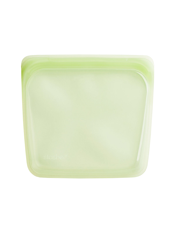 Picture of Reusable Silicone Sandwich Bag in Palm