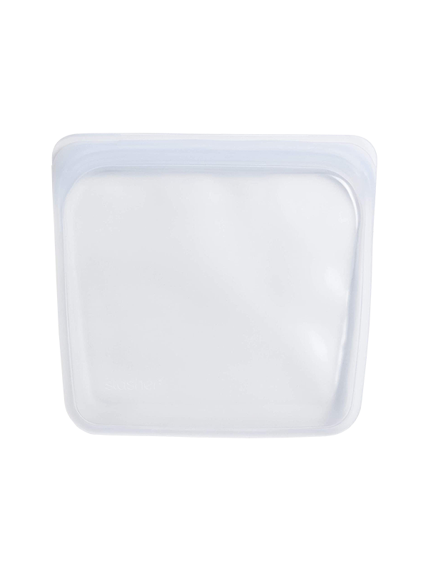 Picture of Reusable Silicone Sandwich Bag in Clear