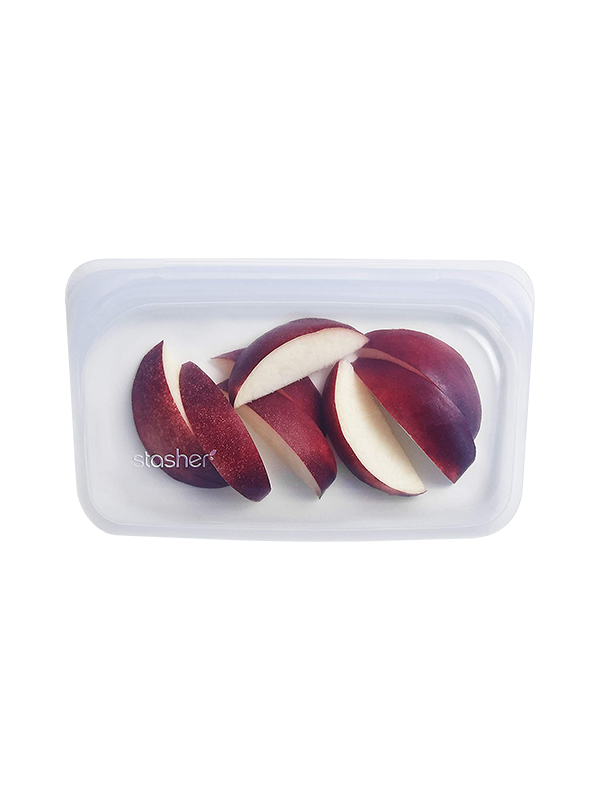 Picture of Reusable Silicone Snack Bag in Clear