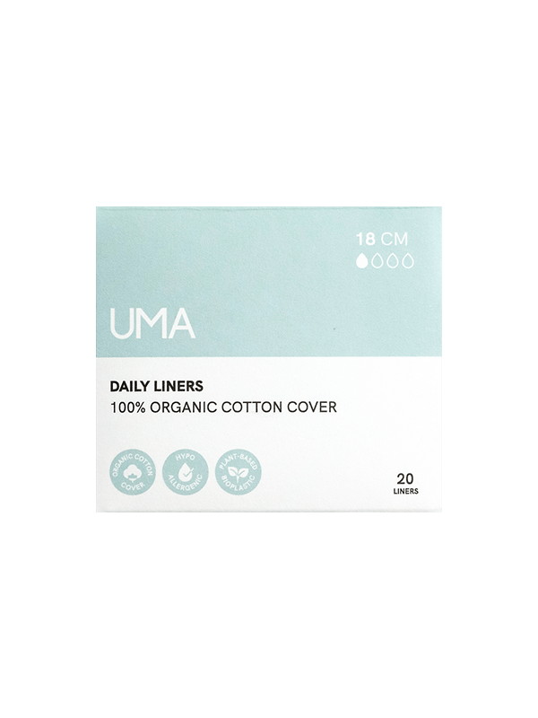 Picture of Organic Cotton Daily Liners 18 cm
