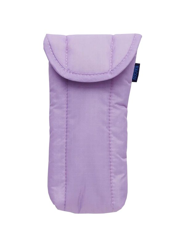 Greater Good. Puffy Glasses Sleeve in Dusty Lilac