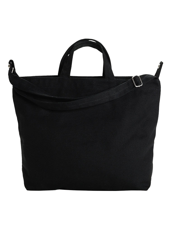 Picture of Horizontal Zip Duck Bag in Black