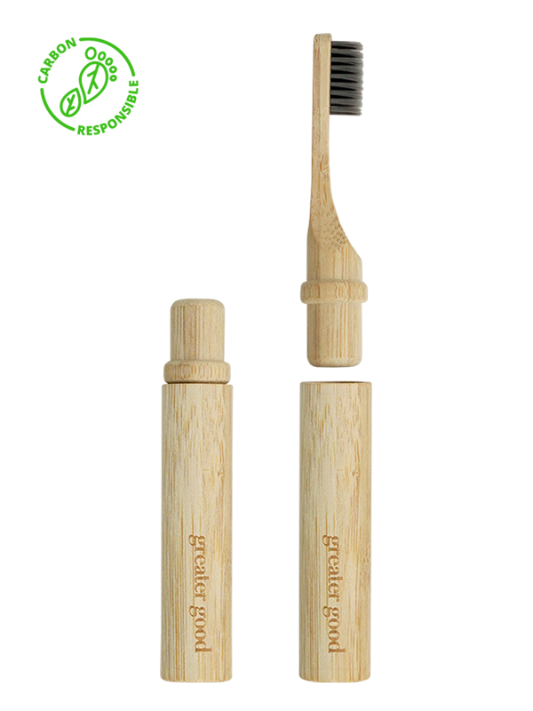 Picture of Foldable Bamboo Travel Toothbrush